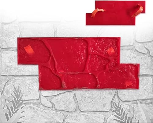 Betonstempel, realistische Betonstrukturmatte, Beton, nahtlose Stempelmatte, Polyurethan-Stempel, Betonstruktur, bietet natürlich aussehende Texturen an Wänden oder gemahlenen Betonformen - Cheap-Us