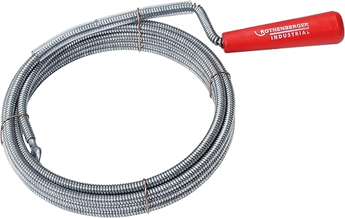 ROTHENBERGER Industrial Reinigungsspirale mit Kralle, Länge 5 m, Ø 9 mm - (Ø x L) 9 mm x 5 m,1500000140 - Cheap-Us