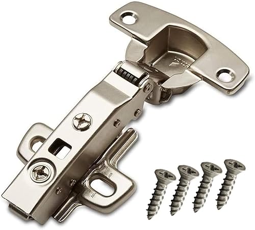 SOTECH 2 Stück Hettich Sensys 8645i TH52 110 Grad Eckanschlag Scharnier Höhe-Distanz 1,5 mm mit Soft Close Automatikscharnier inkl M4x16mm Schrauben Integrierter Dämpfung Scharniere für Kleiderschrank - Cheap-Us