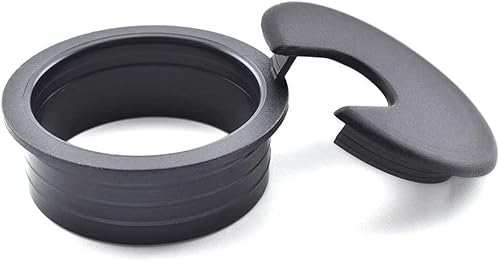 DuDuZui 10 Stück Schreibtisch Kabeldurchführung, 35mm Schwarz Schreibtisch-Kabeltülle Schreibtisch-Kabellochabdeckungen Ordnen Sie Büro- und Heimarbeitsplatzkabel, mit 35mm Lochsäge (Schwarz, 35mm) - Cheap-Us