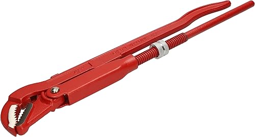 KOTARBAU® Eckrohrzange 45° 1,5' max. Rohr - Ø 63 mm „Schwede“ aus Chrom-Vanadium-Stahl Rohrzange Wasserrohrzange Wasserpumpenzange - Cheap-Us