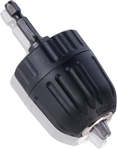 JTENG Hochleistungs-Schnellspannbohrfutter 0,8 mm – 10 mm Schlagbohrfutter Schnellwechsel-Umrüstwerkzeug mit 1/4 Sechskant-Bohrfutteradapter - Cheap-Us