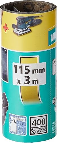 wolfcraft 5818000 Schleifpapier Rolle, Nass/Trocken, Korn 1000, grau (Packung mit 2) - Cheap-Us