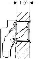 Geberit Spülkasten-Umbauset Impuls, Komplettset für Umrüstung von UP-Spülkästen auf 2-Mengen-Spülung, Erweiterung für die Baujahre 1988-97, Art. Nr.240515002 - Cheap-Us