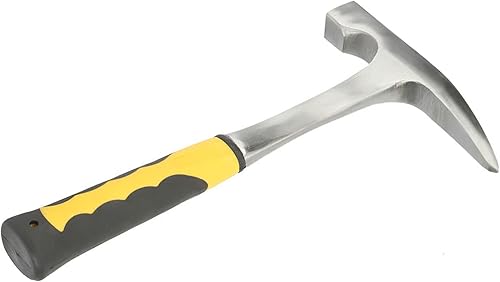 Ziegelhammer Double Head Flat Mouth Geological Survey Entenschnabel Hammer Hammerkopf 500g - Cheap-Us