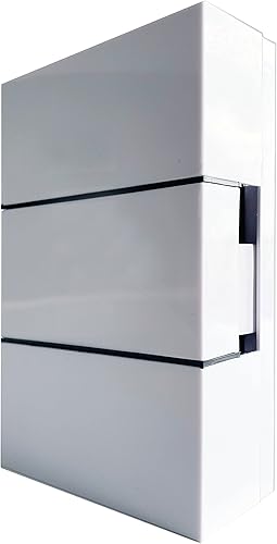 Heidemann Zweiklang-Gong Ibis 8 V (Empfänger, Lautstärke 82 dB, Farbe reinweiß, Türklingel, Gong) 70169 - Cheap-Us