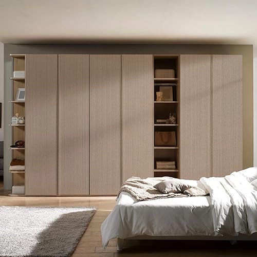 YIHAKIDS Selbstklebende Tapete Holzoptik, Holztapete, Klebefolie Möbel, Möbelfolie, Klebetapete, Möbelaufkleber, Dekofolie, PVC Wasserdicht Selbstklebefolie für Wände, Möbel, Küch (60cm x 2m) - Cheap-Us