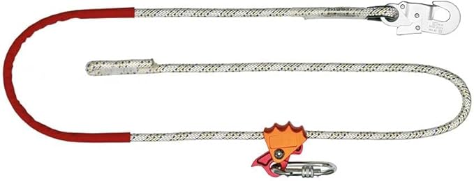 ELLERsafe Verstellbare Positionierungslinie für Fallschutz und Fallsicherung - PROT-3 - Kernmantelleine: 14mm - Die Verbindung zwischen Ihrem Gurtzeug und dem Ankerpunkt - Cheap-Us
