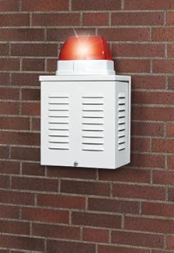 ABUS Draht-Blitzleuchte SG1670 rot IP54 spritzwassergeschützt Aufputz Alarm Blitzlicht - Cheap-Us