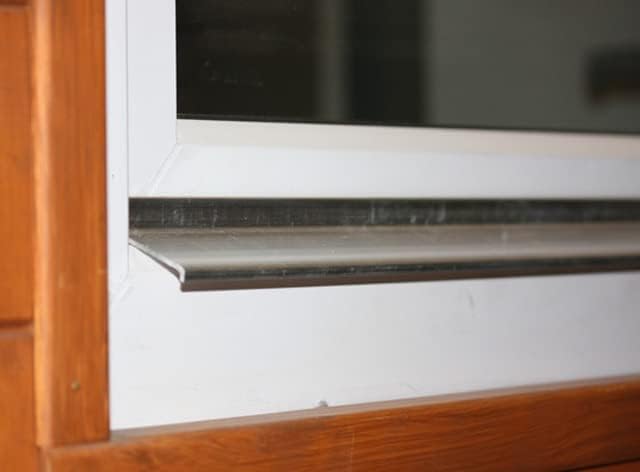 KTB Wassernase 25 mm x 99 cm Alu Silber, Wetterschenkel - Cheap-Us