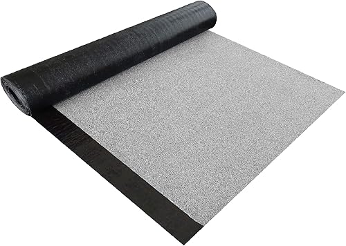 Isolbau Schweißbahn V60 S4 beschiefert - Bitumenbahn mit Glasvlies-Einlage zur Dachabdichtung - Grau, 1 x 5 m² Rolle - Cheap-Us