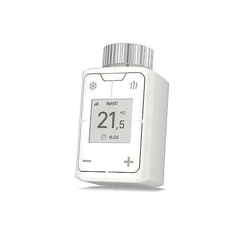FRITZ!DECT 302 (Intelligenter Heizkörperregler für das Heimnetz, zum Energie sparen, für alle gängigen Heizkörperventile und FRITZ!Box mit DECT-Basis, FRITZ!OS ab Version 6.83) - Cheap-Us