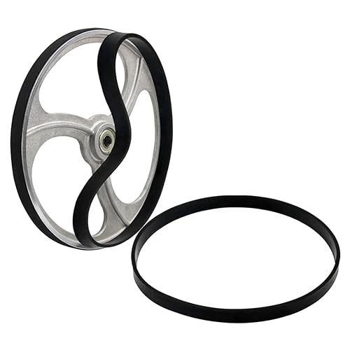 2 Stück Band SäGe Gummi Reifen Band Holzbearbeitung Bandsäge Gummiband Bandsägen-Reifen Rutschfester Holzbearbeitung Bandsäge für Bandsägen,12 Mm Breite, 3 Mm Dicke (8',205mm, Schwarz) - Cheap-Us