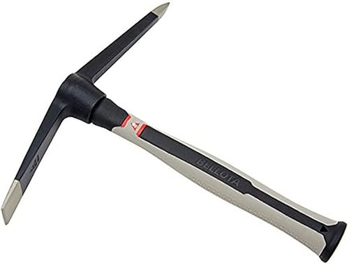 Bellota 5933-0 CF - Maurer-Kreuzhacke mit Kohlefasergriff für das Hacken von Wänden, Ergonomisches Werkzeug für professionelle Maurerarbeiter, Gewicht 660 g - Cheap-Us