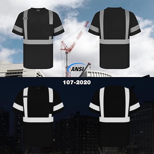 Graunton Hi Vis T-Shirt mit Langarm, Sicherheits-Shirts, Hi Vis T-Shirts - Cheap-Us