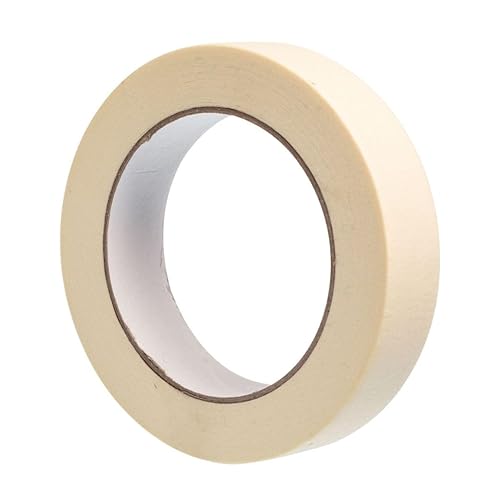 GOCABLETIES - Kreppband Doppelpack - 50 mm x 50 m - Malerkrepp zum Oberflächenschutz beim Streichen - lösemittelfreier Kleber - 2 Rollen - Cheap-Us