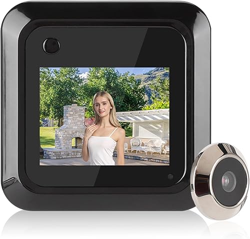 Türspion, Türkamera, HD Digital Smart 145° Weitwinkel-Sicherheit Batteriebetrieben für Wohnung - Cheap-Us