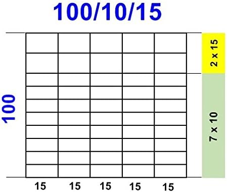 Unbekannt Wildzaun Forstzaun Drahtzaun 100/10/15 Knotengeflecht Zaun 15 Größen (Grün, Stahl, Garten, Zaun, Drahtzaun) - Cheap-Us
