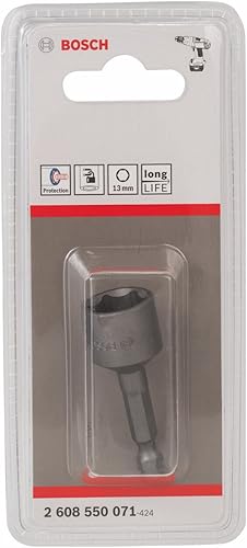 Bosch Professional Steckschlüssel für Sechskantschrauben (Schlüsselweite: 17 mm, Länge: 50 mm), 2608550072 - Cheap-Us