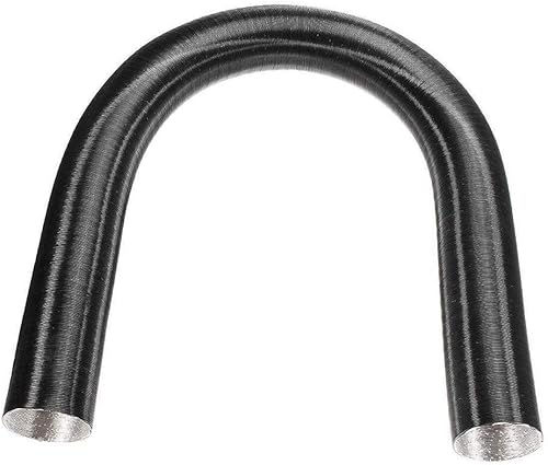 URFEDA ID 42mm 2m Heizungskanal, Standheizung Zubehör, Aluminiumfolie Lufteinlassschlauch Entlüftungsschlauch Auto Heizung Rohrleitung Warmluftauslass Abgasschlauch für Autos Luft Diesel Heizung - Cheap-Us