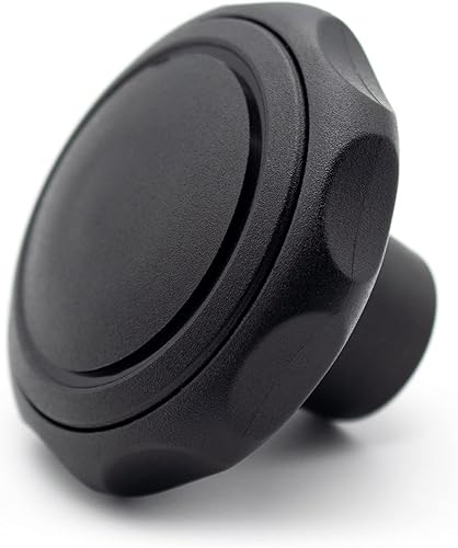 Enkotrade 10 Stück Sterngriff Mutter Sternschraube M6 mit Durchgangsbohrung Griffmutter Handgriff Rändelschraube Kunststoff Klemmmutter Griff - Cheap-Us