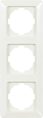 Kopp Abdeckrahmen 3-fach Milano stahl - Cheap-Us