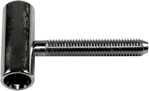 SN-TEC Türband Flügelteil V 0020 für Holzzargen, Rolle 15mm, Aufnahme 10mm, vernickelt (10 Stück) - Cheap-Us