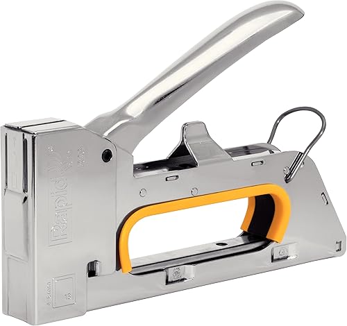 Rapid Handtacker R23, Tacker für Holz und Leinwand, Kompakt, Komplett aus Stahl, für Klammern Typ 13, 4-8mm - Cheap-Us