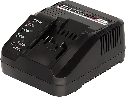 Einhell Schnellladegerät Power X-Change (Li-Ion, für alle PXC-Akkus verwendbar, Akkus ab 30 Minuten laden, intelligentes Lademanagement, 6-Stufen-Ladesystem) - Cheap-Us