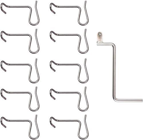 Edelstahl Zaunspanner Zaun Draht Spanner Griff Stacheldraht Reparatur Werkzeug Zaun Drahtspanner Twisting Tool - Cheap-Us