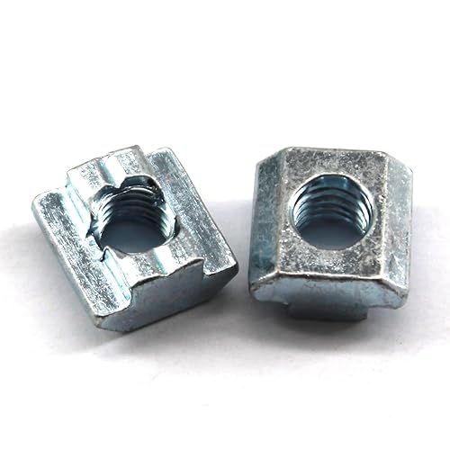 4040 M6 Gleit-T-Muttern, Kohlenstoffstahl, metrisches Gewinde, Hammerkopf, T-Nutmutter für Aluminium-Extrusionsprofile, 20 Stück - Cheap-Us