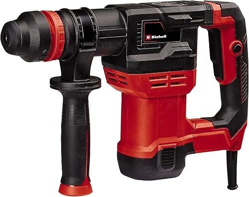 Einhell Abbruchhammer TE-DH 5 (5 J, SDS-plus-Werkzeugaufnahme, schwingungsgedämpfter Handgriff, flexibel einstellbarer Zusatzhandgriff, inkl. E-Box) - Cheap-Us