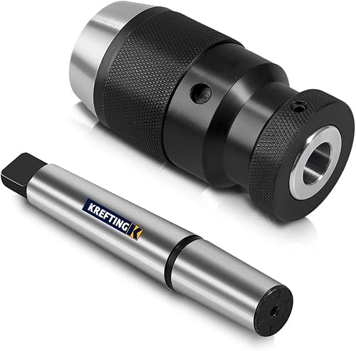 Schnellspannbohrfutter B16 1-16 mm + MK3 Kegeldorn mit Austreiblappen Bohrfutter Präzisionsbohrfutter KREFTING TOOLING - Cheap-Us