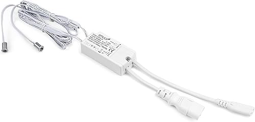 Emuca - LED Sensor Point door DOPPELTER (Annäherungssensor) 240V AC, 100-240V AC 50-60Hz, Grau metallic, Kunststoff - Cheap-Us