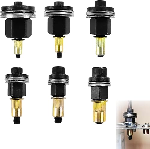 6 Stücke Nietmutternzange Set, für M3, M4, M5, M6, M8, M10 Nietenzange Nietmuttern, Nietzangen set, Nieten Set Nietmutter Werkzeug, Werkzeuge Manuelles, für Nietmutter Werkzeug Manuelle Nietmaschine - Cheap-Us