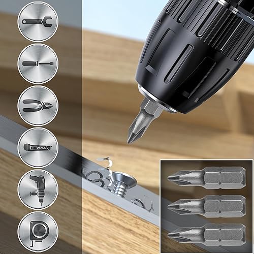 SWTYExt T20 Bit, 30 Stück Torx Bit 25 mm Ersatz Bits Torx Chrom-Vanadium-Stahl Torx T20 Torx Bitsatz Bit-Sortiment für Schrauberbits - Cheap-Us