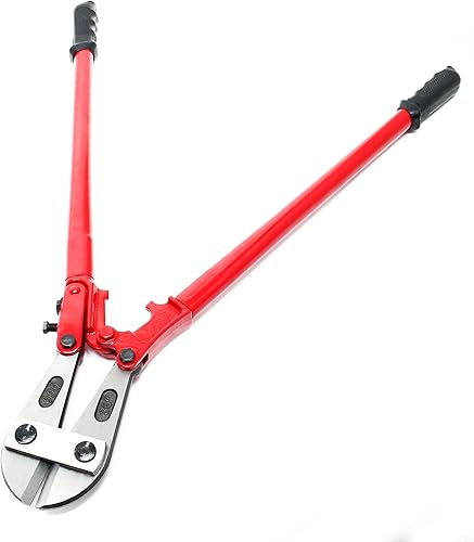 Wiltec Bolzenschneider 900 mm (36'), Bolzenschere mit gehärteter Backen, Stahl Seitenschneider, Kettenschneider - Cheap-Us