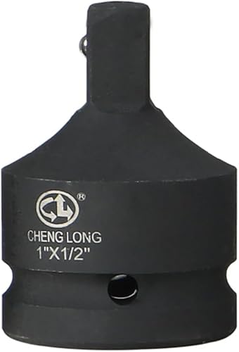 Schlagadapter 2.5 cm auf 1/5.1 cm Air Impact Hülse Antrieb Pneumatischer Reduzierer Konverter Schlagwerkzeug für Schlagschrauber-Umwandlungen, Ratschenschlüssel (1 Stück) - Cheap-Us