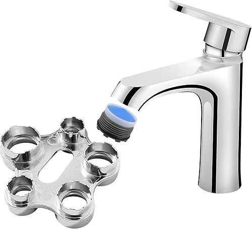 Strahlregler Serviceschlüssel, wasserhahn sieb Belüfter Schlüssel Werkzeug, Luftsprudler Montageschlüssel für M16 /M18 / M20 /M22 / M24 / M28 - Cheap-Us