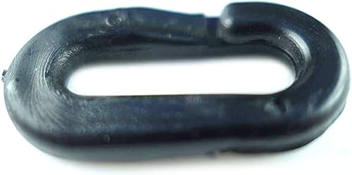 10 STÜCK KETTENGLIED VERBINDUNGSGLIED Schwarz FÜR 6 MM KUNSTSTOFFKETTE - Cheap-Us