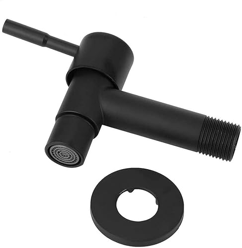 Mop Pool Wasserhähne, Outdoor Garten Wasserhahn, Wand Bad Wasserhahn, Hahn Badezimmer, Rostfreier Stahl Wasser Gespart Wasserhähne für Badezimmer, Waschbecken, Balkon, Küche (Silber) - Cheap-Us