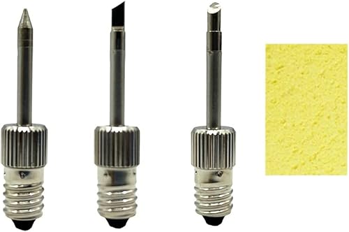 Peukerty 3 x Messing-Lötspitzen, USB-Lötkolbenkopf, Schweißspitzen, für E10-Schnittstellen-Lötstationen - Cheap-Us