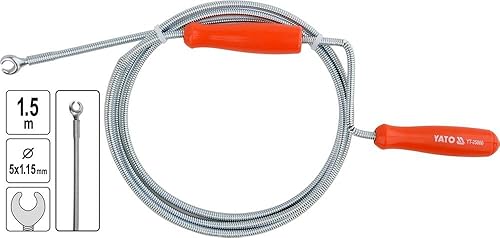 YATO Rohrbieger 15mm, Durchmesser: 15mm, Holzgriff, Silber, 1.578kg - Cheap-Us