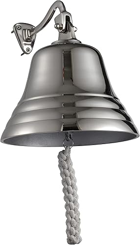 Last Orders Wandmontage, Matitim, Boot, Schule, Abendessen, Empfang, Heimdekoration, Wandbehang, Chrom, Silber, Türglocke, 10,2 cm, 12,7 cm, 15,2 cm, 20,3 cm - Cheap-Us