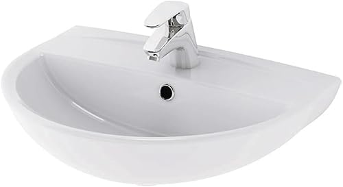 Belvit Tulpen Keramik Waschbecken 55cm - Cheap-Us