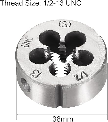 sourcing map 5/8'-11 UNC Rundmatrize, Maschinen Gewinde Rechtsgewinde, legierter Werkzeugstahl - Cheap-Us