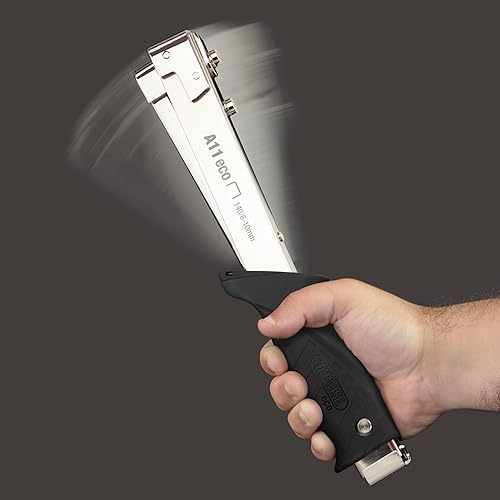 Tacwise 1185 A11 Hammertacker mit 75.000 x 140/10mm Heftklammern, Verwendet Heftklammern des Typs 140/6 -10mm - Cheap-Us