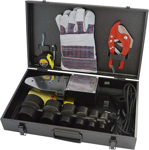 Muffenschweißgerät 1500W Schweißgerät für PE PP PB PVDF Ø20-63mm Rohr Fitting - Cheap-Us