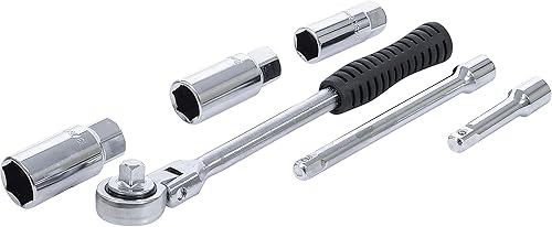 BGS Diy 137 | Zündkerzen-Werkzeug-Satz | Antrieb 10 mm (3/8') | 6-tlg. - Cheap-Us