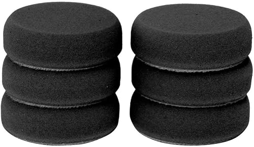 Dino KRAFTPAKET 150mm Polierpad medium | Polierschwamm mittelhart mit Klett | Ø 150mm, Höhe 25mm - Cheap-Us